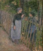 Camille Pissarro Conversation Germany oil painting artist